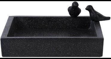 Best For Birds Vogelbad Terrazzo Vierkant - Drinkbak - 32x32x12 cm