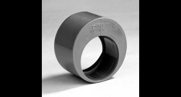Dyka Verloopoopring excentrisch tbv binnenriolering keurmerk BRL52100 125 x 40mm