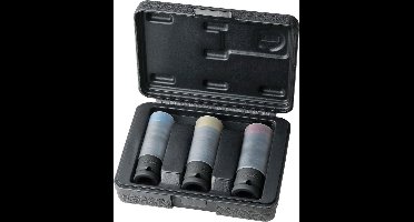 KS TOOLS SlimPOWER Slagmoerdoppenset 3-delig 1/2" - 515.0990