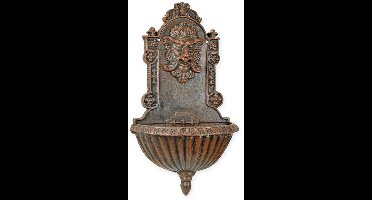 Muurfontein - Fontein - gietijzer - 10,2 cm hoog