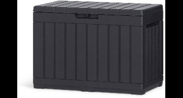 Keter Kentwood Opbergbox - 190L - 82,3x45,7x57,7cm - Antraciet