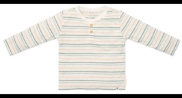 Shirt lange mouw - Wit - Forest Friends - Stripe-86