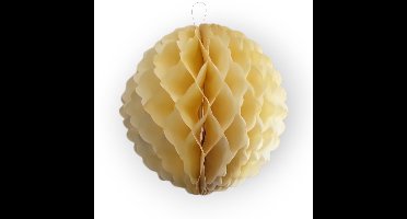 Boland Feest Pompom Honeycomb Geel 32 cm