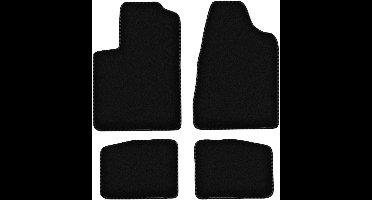 BASIC zwarte veloursmatten voor: Chrysler Sebring II sedan (2003-2007)