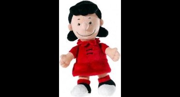 Lucy van Pelt - Snoopy Pluche Knuffel 30 cm {Speelgoed knuffelpop knuffeldier voor kinderen jongens meisjes | Wit Hondje, White Dog Plush Toy | Snoopy Peanyuts Lucie Belle