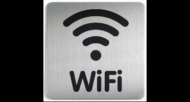Infobord pictogram Durable 4786 vierkant wifi 150mm