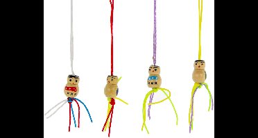 Gelukspoppetje Klein > 16 mm | 10 Stuks