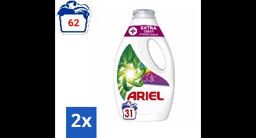 Ariel Original - Extra Kleurbescherming - Vloeibaar Wasmiddel - Gekleurde Was - 31 Wasbeurten - Voordeelverpakking - 2 stuks