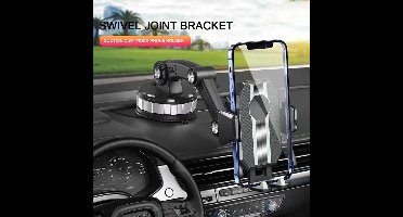 Telefoonhouders Auto - telefoonhouder auto - Smartphone car phone holder - Geschikt voor raam, dashboard en bureau - Gsm houder auto - Universele Autohouder Telefoon Sterke Zuignap - Revolutionaire 360-graden