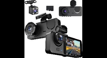 Dual Dashcam - Dashcam voor Auto - Dashcams - Zwart