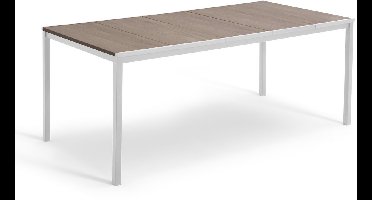 Keter Signature Porto Tafel - 200x95x75cm - Ashwood/Wit onderstel