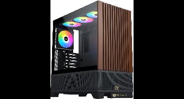 PC-behuizing - XIGMATEK - Endorphin WD (zwart) - Medium tower - E-ATX-formaat - Zonder voeding