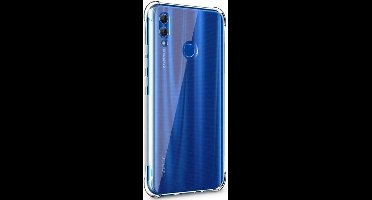 Ntech Hoesje Geschikt voor Huawei P Smart 2019 Anti Shock Back hoesje