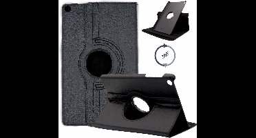 Hoes Geschikt voor Samsung Galaxy Tab S5e Draaibare Hoes - Ntech - Zwart