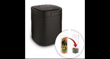 FRITEL Voedselafvalverwerker The Mini Mulch 2.0 - Afvalverkleiner / Food waste reducer - 3,3L - 500W - 2,5 tot 5,5u - Ecologische afvalscheiding / Verwerking Organisch Afval