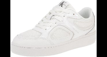 Calvin Klein YW0YW01387 Basket Cupsole Low - Damestrainers - 01V-B.Wit-Zilver