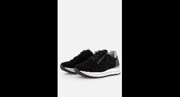 Gabor Sneakers zwart Suede - Dames - Maat 39