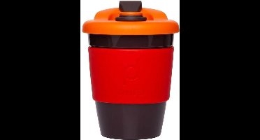 Herbruikbare Koffiebeker - 340ml - Vulcano Red - Kunststof - Pioneer