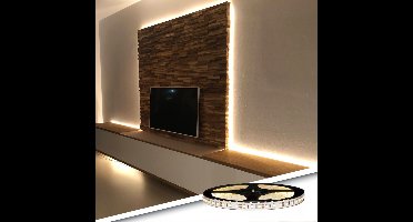 Led strip Helder Wit - 4 meter - Premium - Complete set inclusief afstandsbediening - Led verlichting - Sfeervol en praktisch