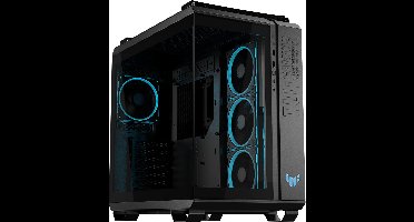 ASUS TUF Gaming GT502 Horizon - PC-behuizing - ATX - Micro-ATX - Mini-ITX - 4 interne bays - Zwart