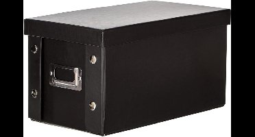 Zylo® Cd Opbergdoos - Cd Opbergsysteem - Cd Koffer - Zwart - 28cm x 17cm x 15cm