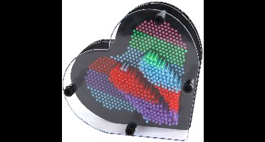 3D Afdruk Hartfiguur speelgoed Pin iT! spijkerkunst 14cm creatief.