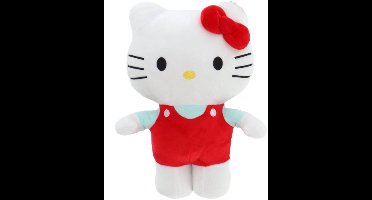 Hello Kitty Staand (Rood) Pluche Knuffel 30 cm - Speelgoed Knuffels voor kinderen jongens meisjes - Keroppi Kuromi Melody - Hello Kitty Plush Toy