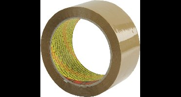 Plakband 50 mm Bruin