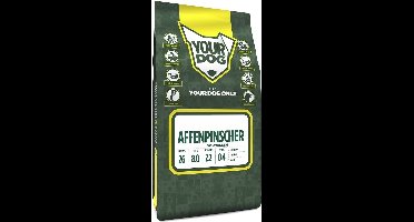 Yourdog affenpinscher volwassen - 3 KG
