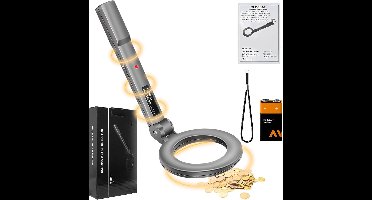 Metaaldetector voor Volwassen - Pinpointer Kinderen - Professioneel