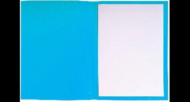 Exacompta 5x Pak van 25 pleidooimappen Voor/tegen versterkt karton 25x32cm - Turkoois - 220102E