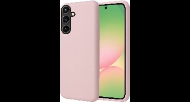 Hoesje geschikt voor Samsung Galaxy A56 / A36 - Mat Back Case Roze