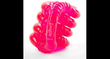 Tangle Glow in the Dark Junior - Guava - Pink - The Original Fidget Toy