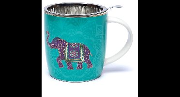 Theemok met zeef Indiase Olifant