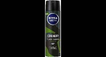 Nivea Men - Deodorant - Spray - Deep Black Carbon Amazonia - 150ml
