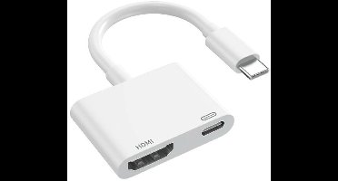 USB-C naar HDMI kabel adapter voor iPhone 15, 16 & iPad, iPad Pro, MacBook, Nintendo Switch e.d.
