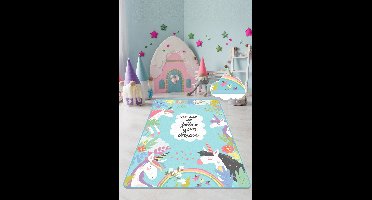 Asir - Tapijt - 80 x 120 cm - Veelkleurig