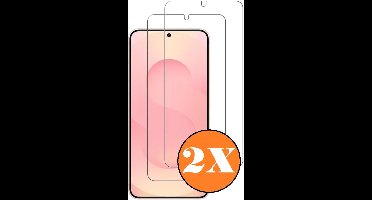 Screenprotector geschikt voor Samsung Galaxy S25 Edge Screen Protector - gehard Glas Tempered Glass - 2 Stuks