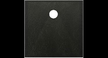 Allibert MARA douchebak 90×90 steendecor zwart