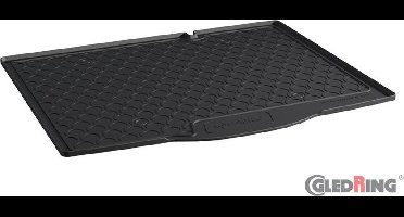 Gledring Rubbasol (Rubber) Kofferbakmat passend voor Ford Focus IV HB 5-deurs 2018- (Lage laadvloer)