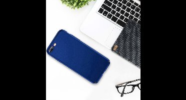 New Age Devi - ShieldCase Ultra thin hoesje - Geschikt voor Apple iPhone 8 Plus 7 Plus - hardcover - hardcase - stevig hoesje - optimale bescherming - blauw