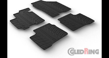 Gledring Rubbermatten passend voor Suzuki Swift IV 5-deurs 04/2017-04/2024 (T profiel 4-delig)