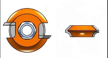 CMT - Schijffrees, HW - Frees - Snijgereedschappen - Schijffrees - 1 Stuk(s)
