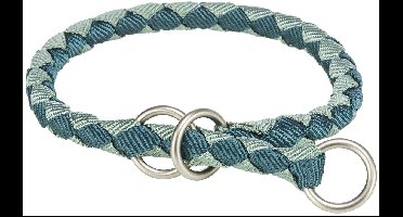 Trainingshalsband Trixie Cavo Blauw Groen L/XL 52-60 cm