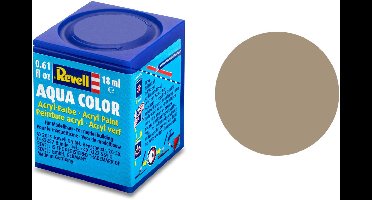 Revell Hobbyverf Acrylverf - Aqua #89 Beige - Matt - RAL1019 - Acryl - Verf potje - 18 ml