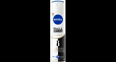Nivea Deo Spray - Black & White Silky Smooth - 3 x 150 ml