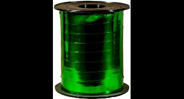 Metallic Krullint Groen - Hoogglanzend | 5 mm | 500mtr.