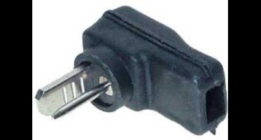 2-pins DIN haakse luidspreker connector (m) / soldeerbaar
