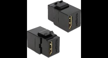 DeLOCK Keystone HDMI module zwart