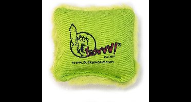 Yeowww kussentje met catnip groen